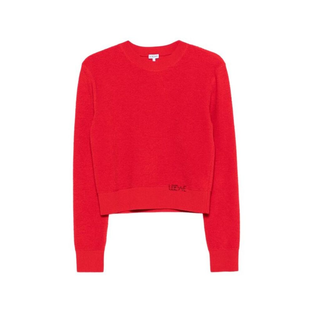 Loewe Women Logo Wool Sweater
